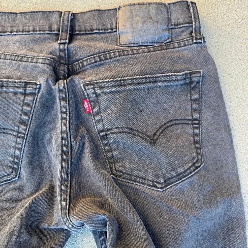 Levi's 511 Slim Fit Jeans Mens 31x30 Grey Stretch Denim